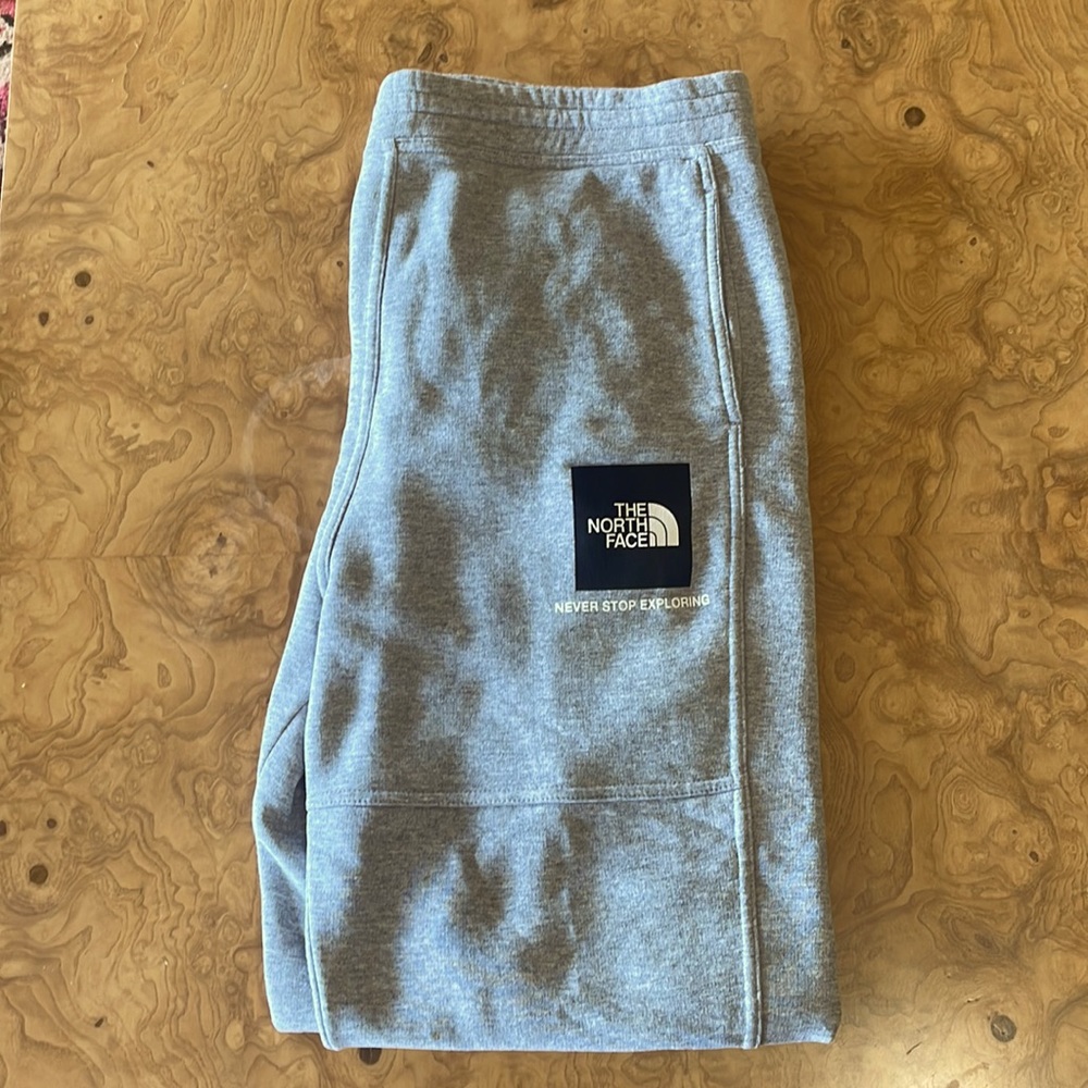 The North Face brand sweatpants, size L (large)